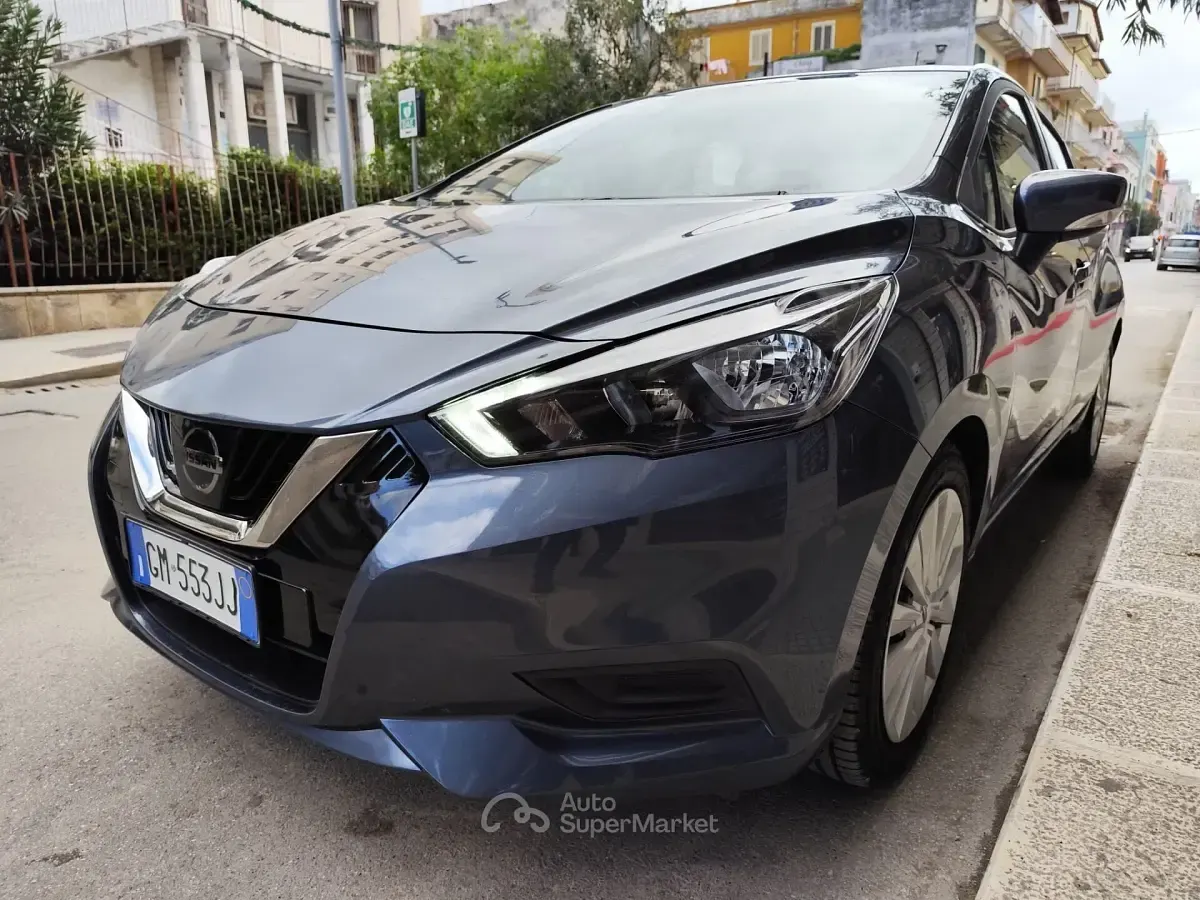 Usata Nissan Micra Acenta 92 CV (67 kW) 2023 Blu Berlina