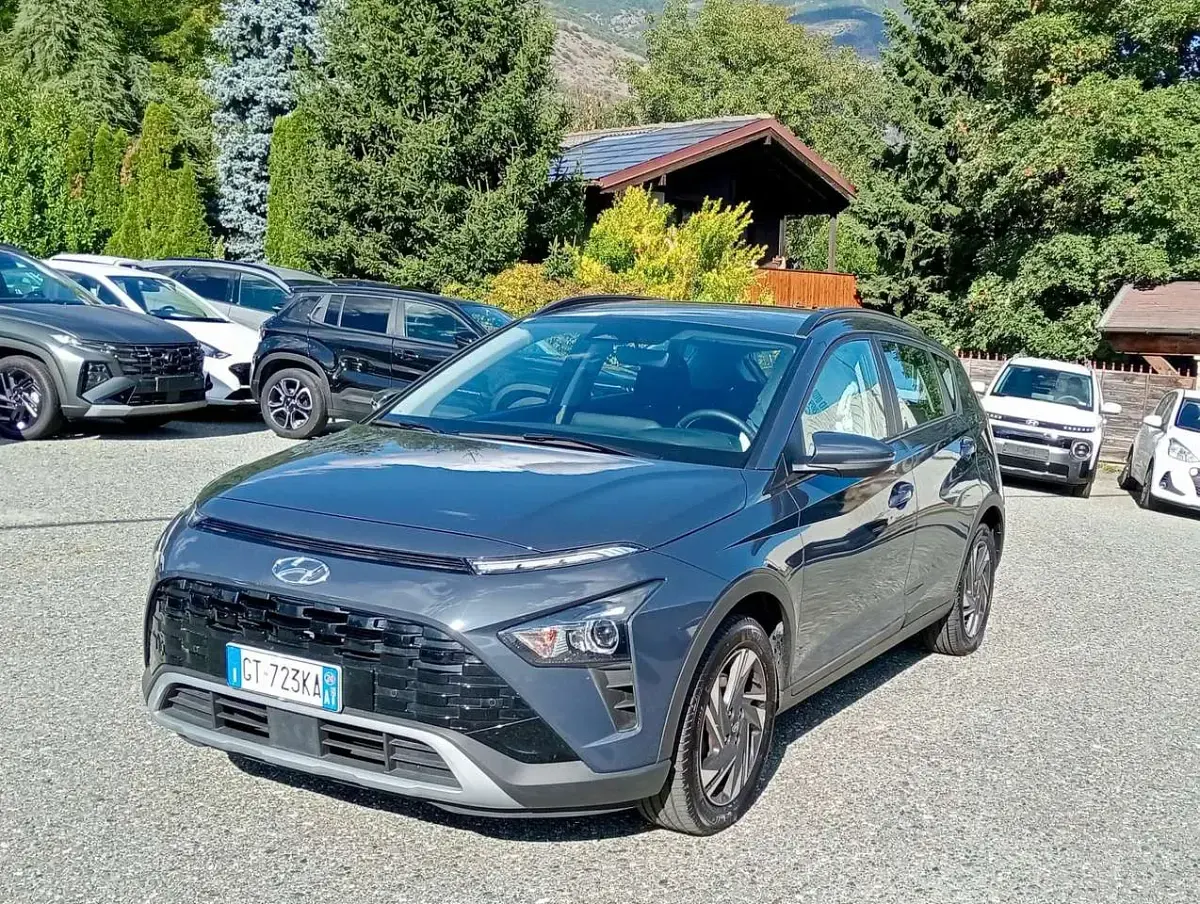 Usata Hyundai Bayon 84 CV (61 kW) 2024 Blu SUV