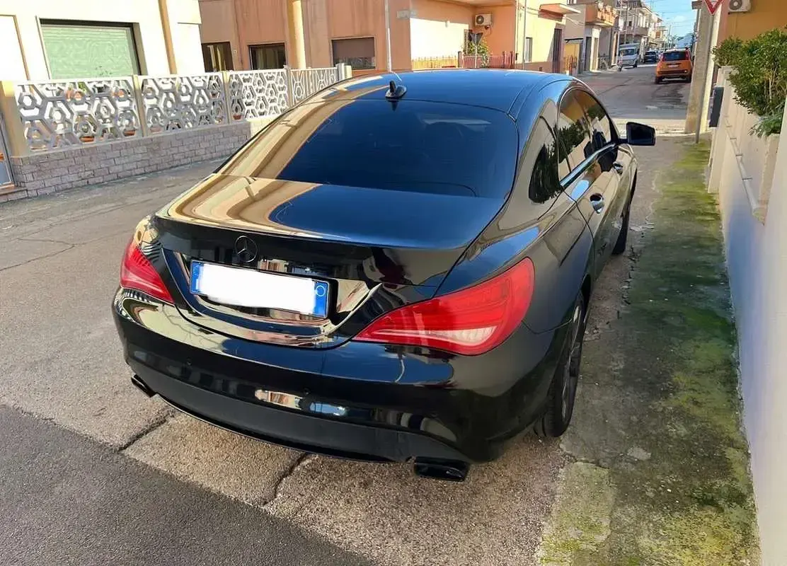 Usata Mercedes CLA200 Premium 136 CV (100 kW) 2014 Nero Coupé