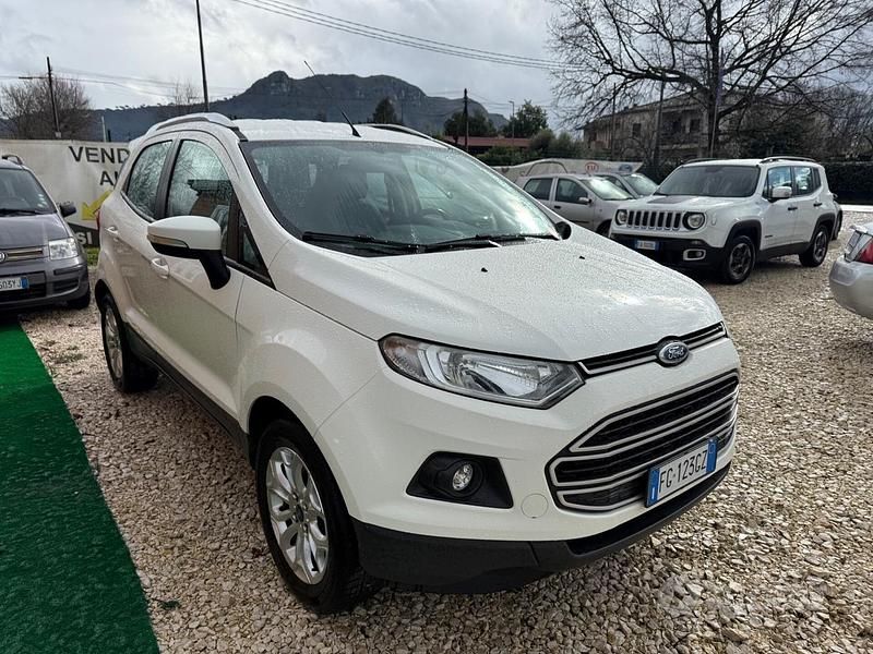 Usata Ford Ecosport Titanium S 95 CV (69 kW) 2017 Bianco SUV
