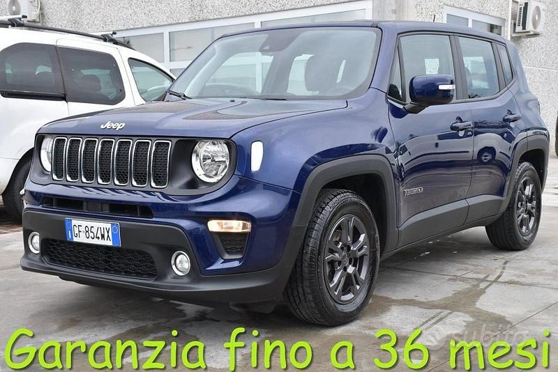 Usata Jeep Renegade 131 CV (96 kW) 2021 Blu SUV
