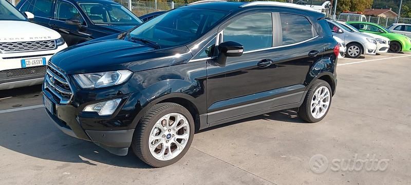Usata Ford Ecosport Titanium 125 CV (91 kW) 2020 Nero SUV