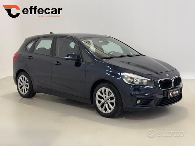 Usata BMW 216 Active Tourer Sport Line 116 CV (85 kW) 2015 Nero Monovolume