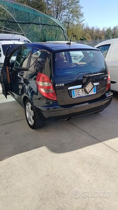 Usata Mercedes A180 2007 Nero Berlina