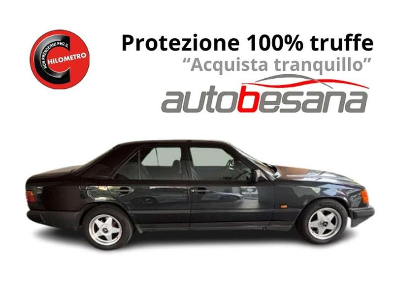 Usata Mercedes E200 122 CV (89 kW) 1989 Nero Berlina