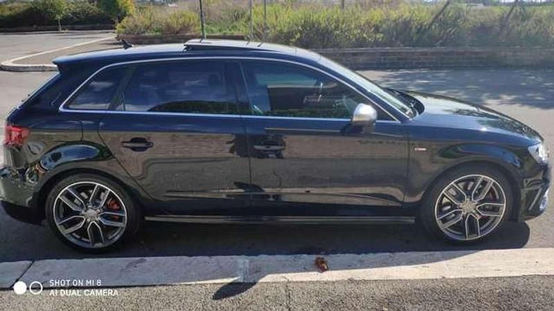 Usata Audi S3 S-Line 300 CV (220 kW) 2014 Nero Berlina