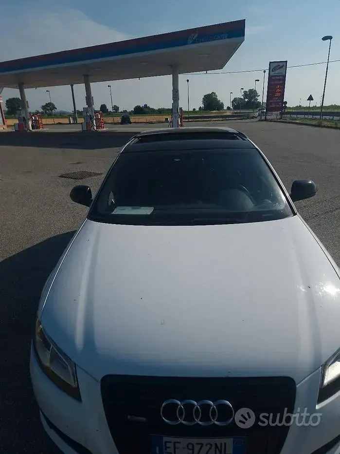 Usata Audi A3 S-Line 140 CV (102 kW) 2010 Bianco Utilitaria