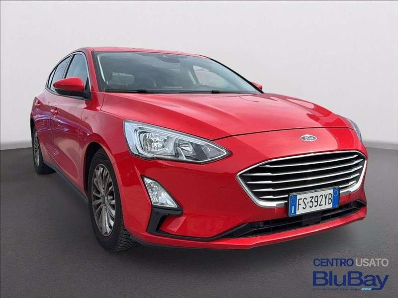 Usata Ford Focus Titanium 120 CV (88 kW) 2018 Grigio Berlina
