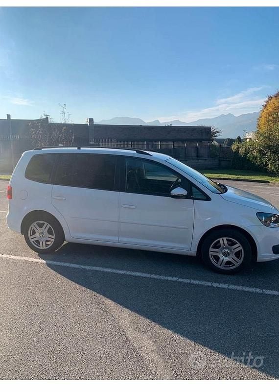 Usata VW Touran 2013 Bianco Monovolume