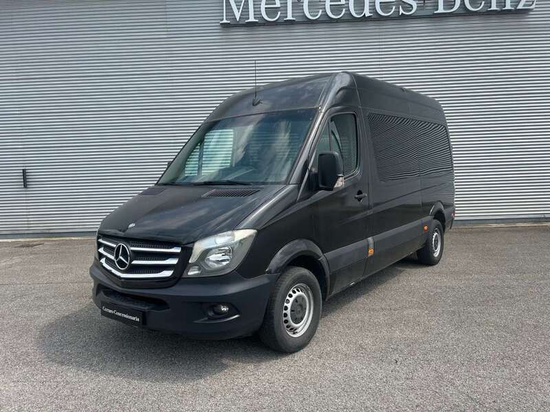 Nero metallizzato Usata 2014 Mercedes Sprinter Furgone | 24.900 € (Molto cara) - Immagine 1/4