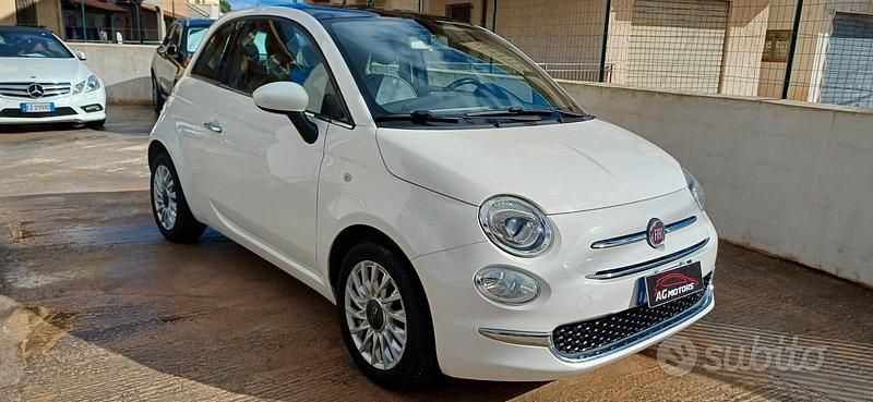 Usata Fiat 500 Lounge 69 CV (50 kW) 2018 Bianco Berlina