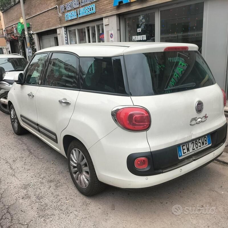Usata Fiat 500L Lounge 95 CV (69 kW) 2014 Bianco Monovolume