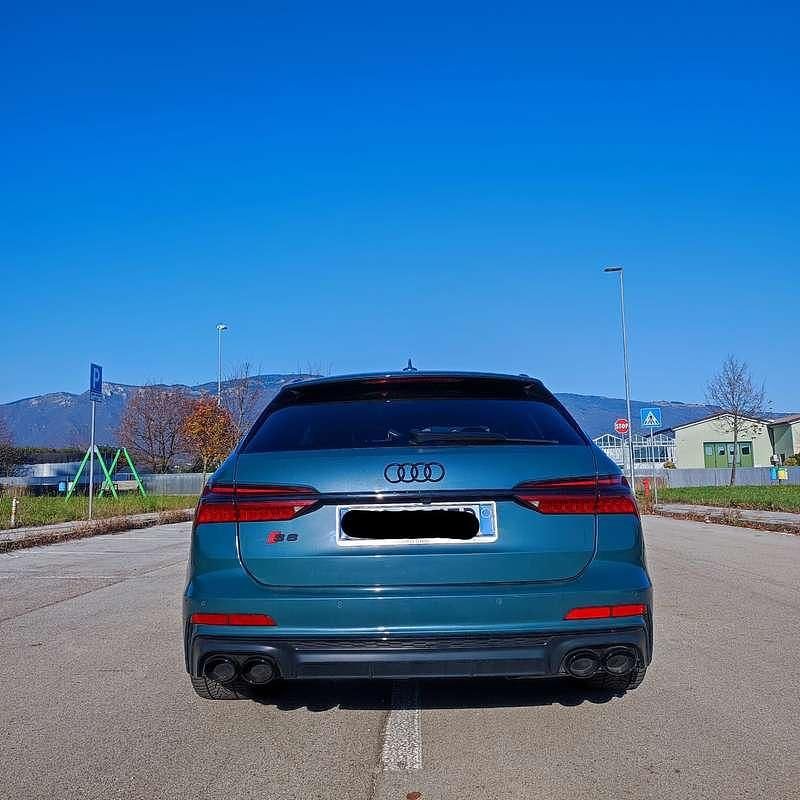 Usata Audi S6 Ambiente 349 CV (256 kW) 2019 Verde Station wagon