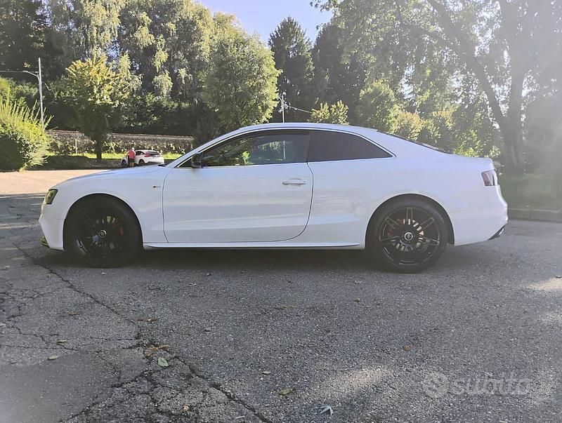 Usata Audi A5 Business Plus 177 CV (130 kW) 2014 Bianco Coupé