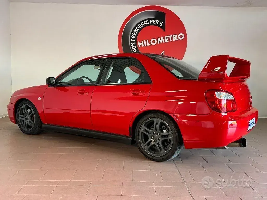 Usata Subaru Impreza 224 CV (164 kW) 2003 Rosso(met.) Berlina