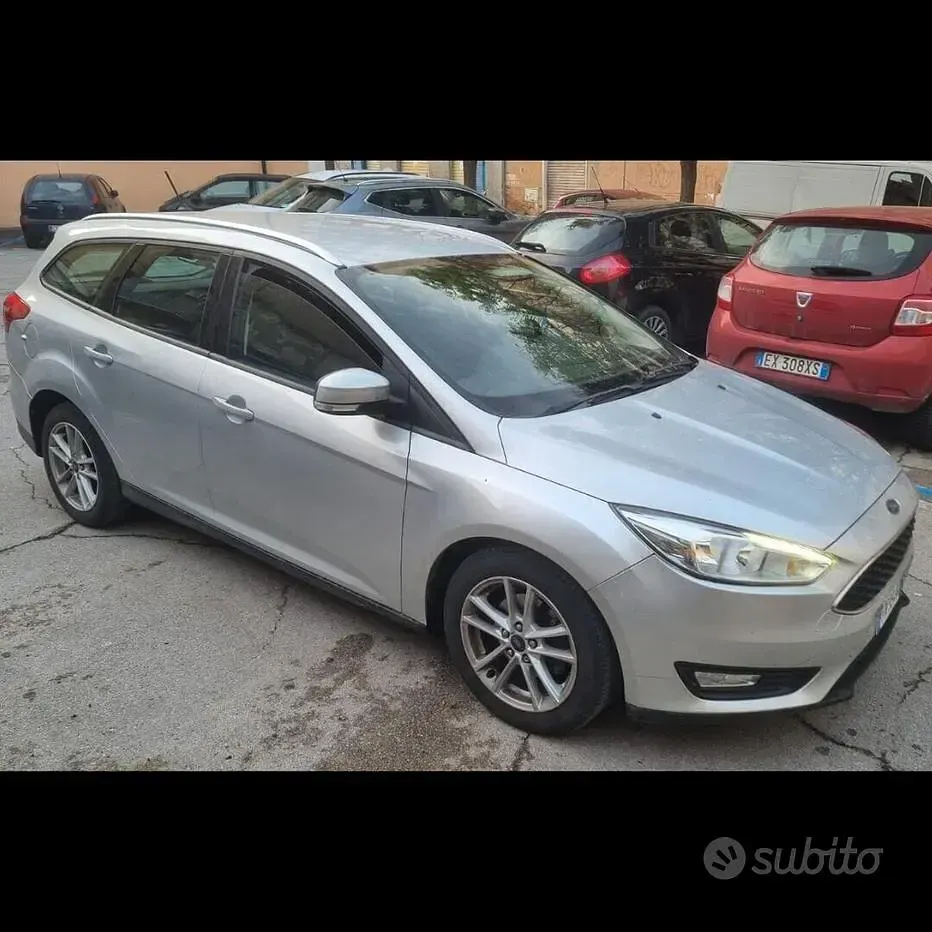 Usata Ford Focus Titanium 120 CV (88 kW) 2018 Bianco Station wagon