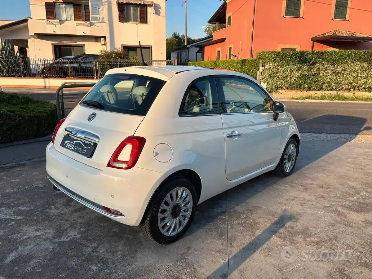 Usata Fiat 500 Lounge 69 CV (50 kW) 2017 Bianco Berlina