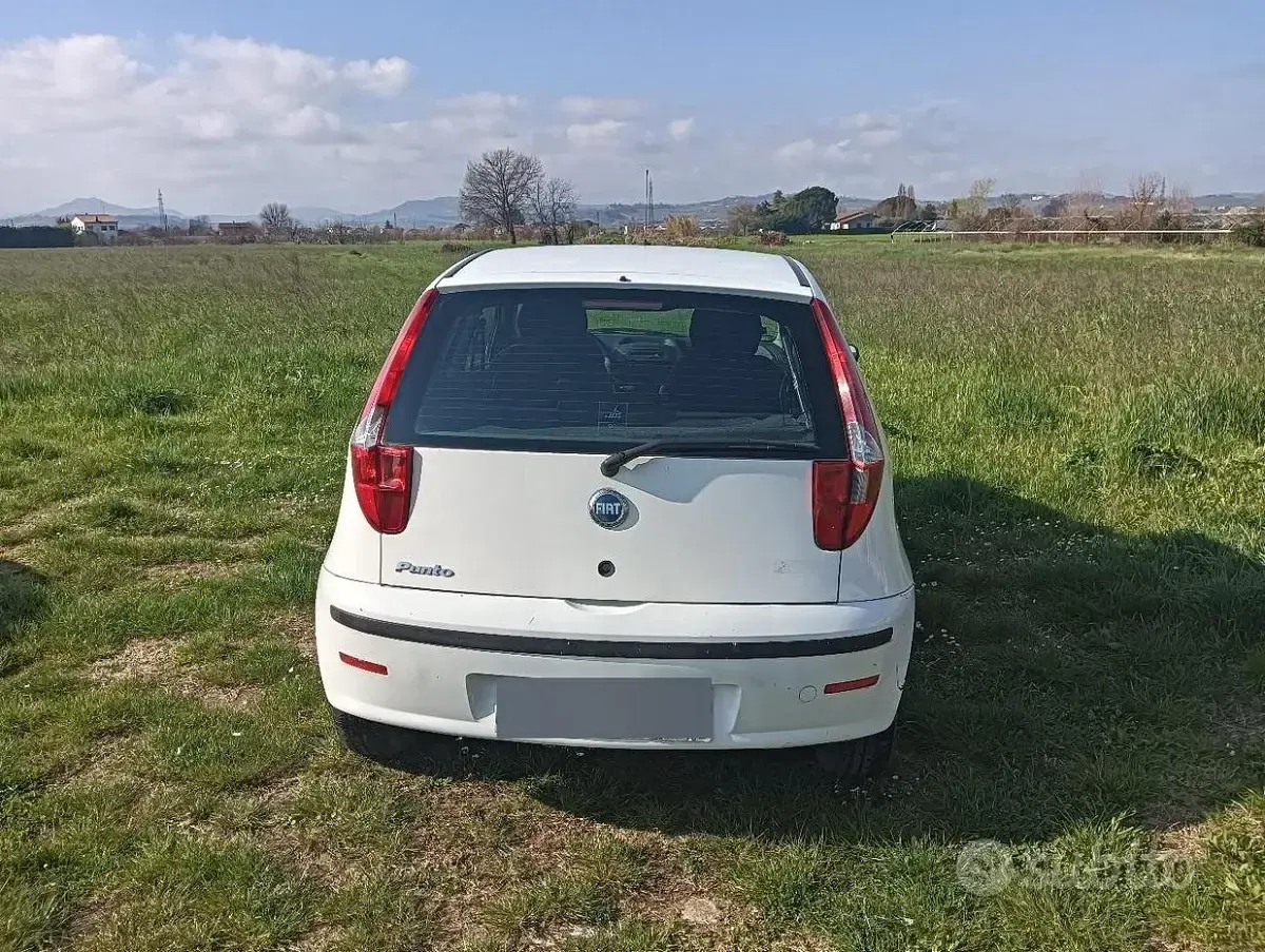 Usata Fiat Punto 60 CV (44 kW) 2007 Bianco Utilitaria