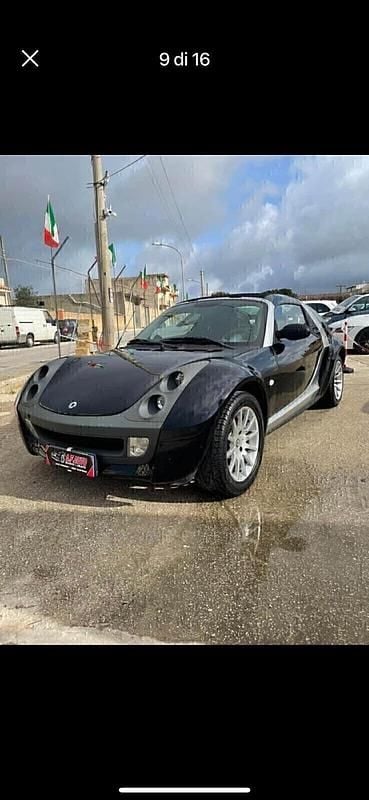 Usata Smart Roadster Passion 82 CV (60 kW) 2005 Nero Cabrio
