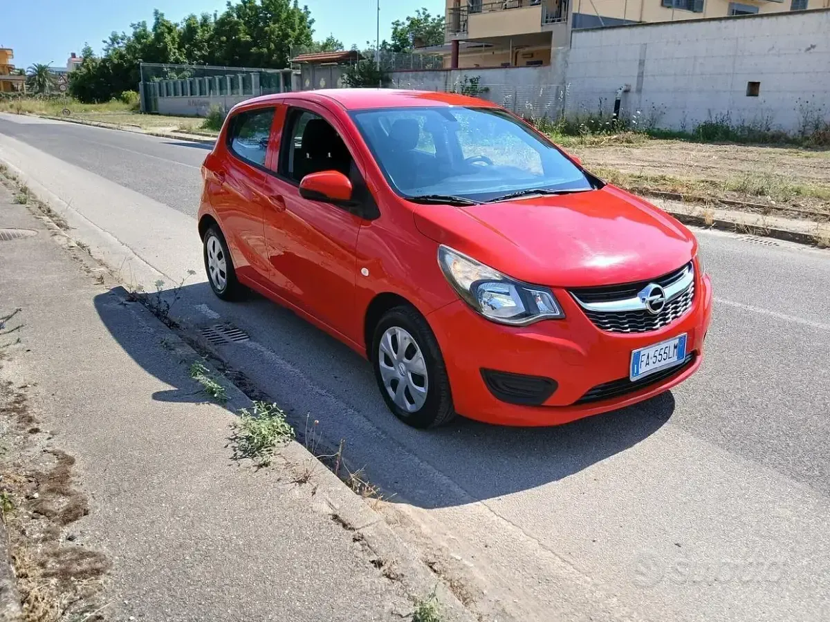 Usata Opel Karl 75 CV (55 kW) 2015 Rosso Utilitaria