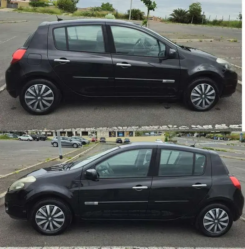 Usata Renault Clio III Dynamique 75 CV (55 kW) 2010 Nero Berlina