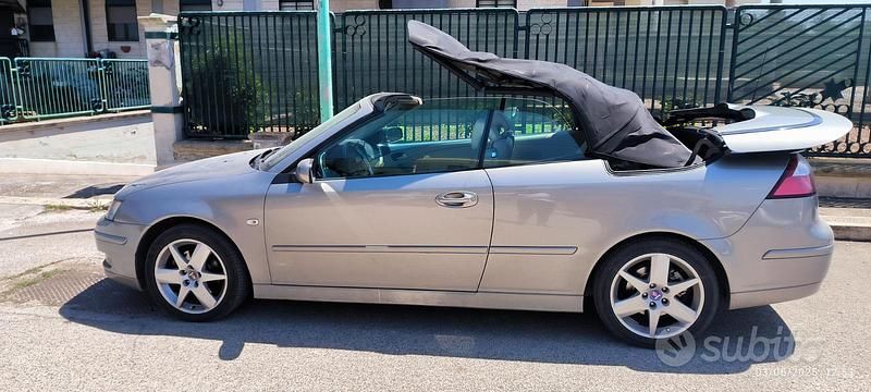 Usata Saab 9-3 Cabriolet 2007 Grigio Cabrio