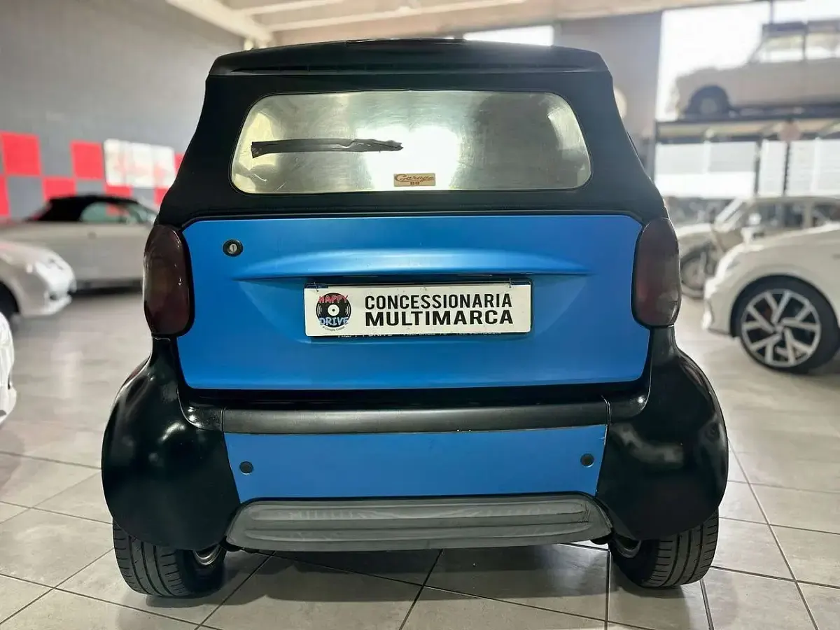 Usata Smart ForTwo Cabrio 54 CV (39 kW) 2002 Blu/azzurro Cabrio