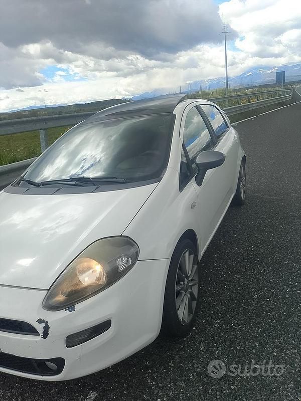 Usata Fiat Punto 2014 Bianco Utilitaria