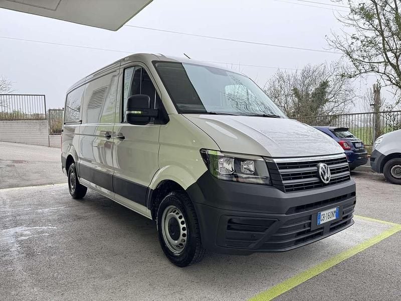 Usata VW Crafter 140 CV (102 kW) 2020 Bianco gelato Furgone