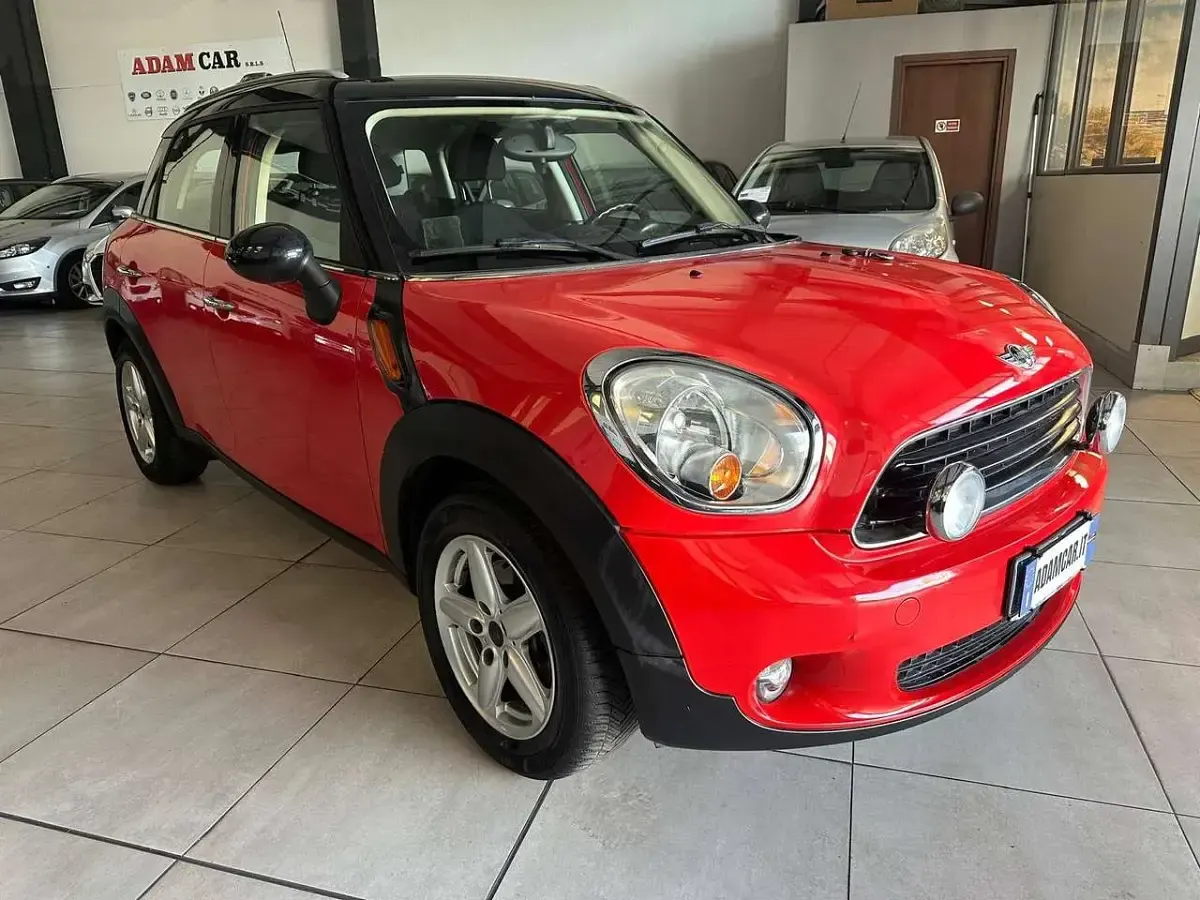 Usata Mini Cooper D Countryman 111 CV (81 kW) 2011 Rosso SUV