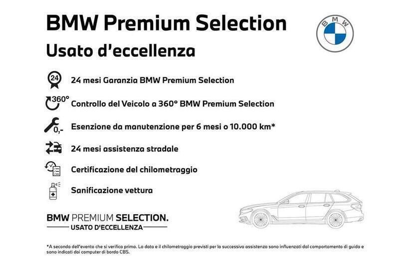 Usata BMW 218 Gran Coupé M Sport 136 CV (100 kW) 2022 Bianco Coupé