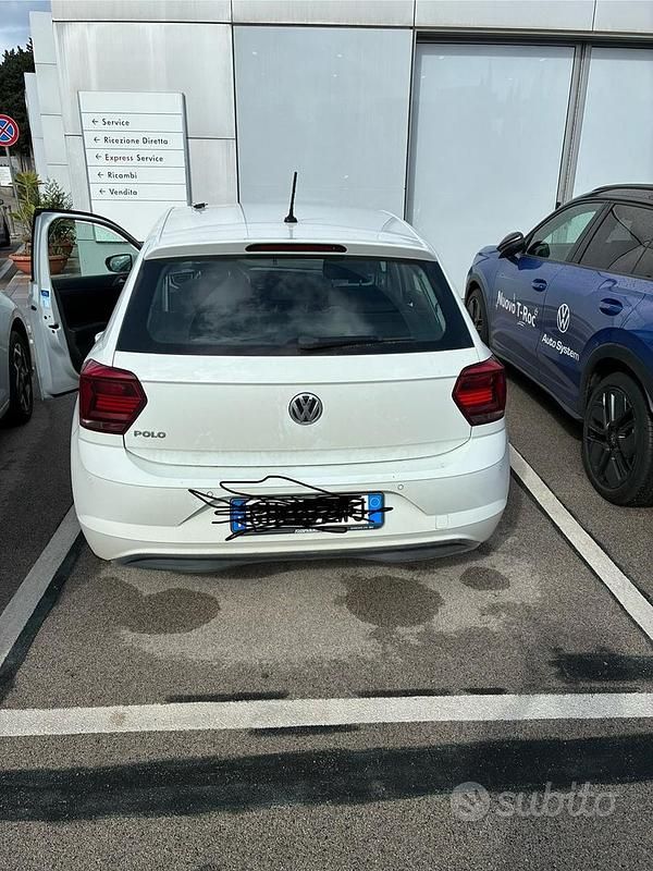 Usata VW Polo 105 CV (77 kW) 2019 Bianco Berlina