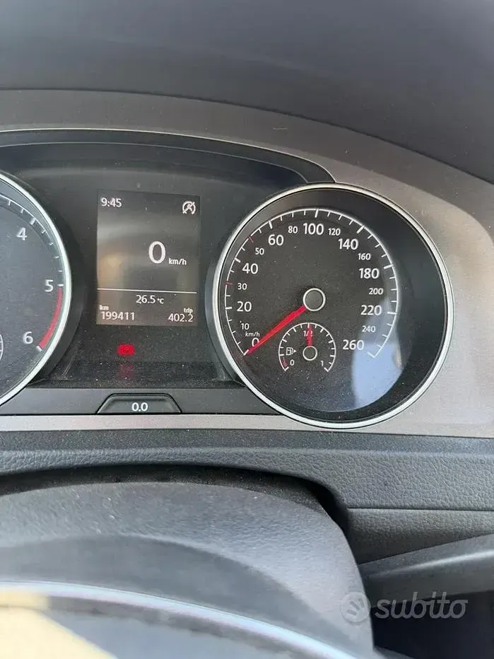 Usata VW Golf VII 90 CV (66 kW) 2014 Bianco Utilitaria