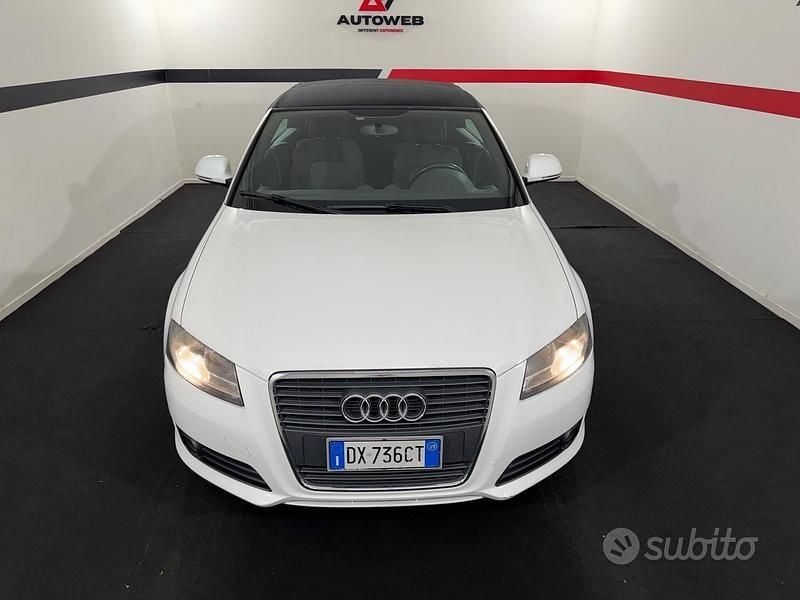 Usata Audi A3 Cabriolet S-Line 105 CV (77 kW) 2009 Bianco Cabrio