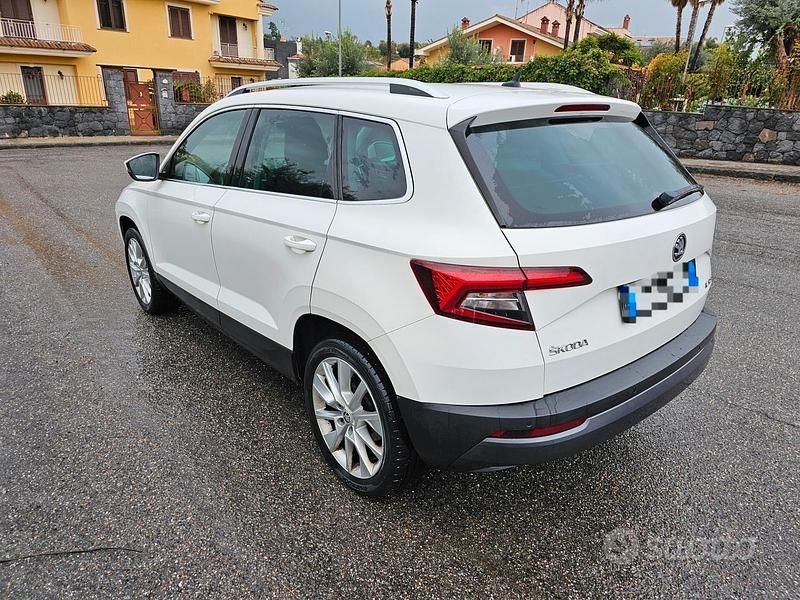 Usata Skoda Karoq Style 149 CV (109 kW) 2018 Bianco SUV