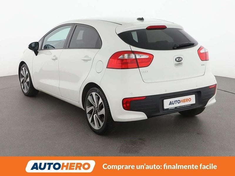 Usata Kia Rio 90 CV (66 kW) 2017 Bianco Utilitaria