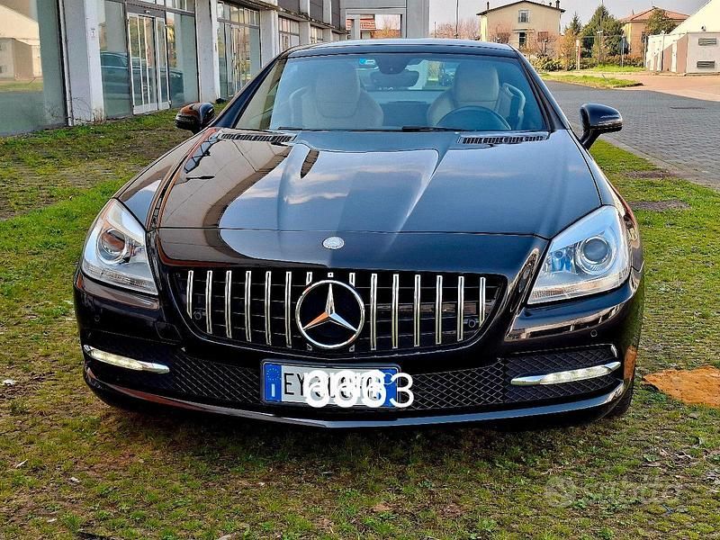 Usata Mercedes SLK200 185 CV (136 kW) 2015 Nero Cabrio