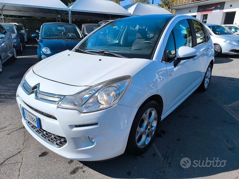 Bianco Usata 2015 Citroën C3 Exclusive Tre volumi | 6800 € (Buon prezzo) - Immagine 1/4