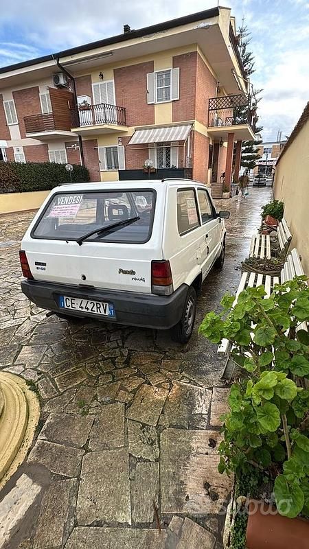 Usata Fiat Panda 2002 Bianco Utilitaria