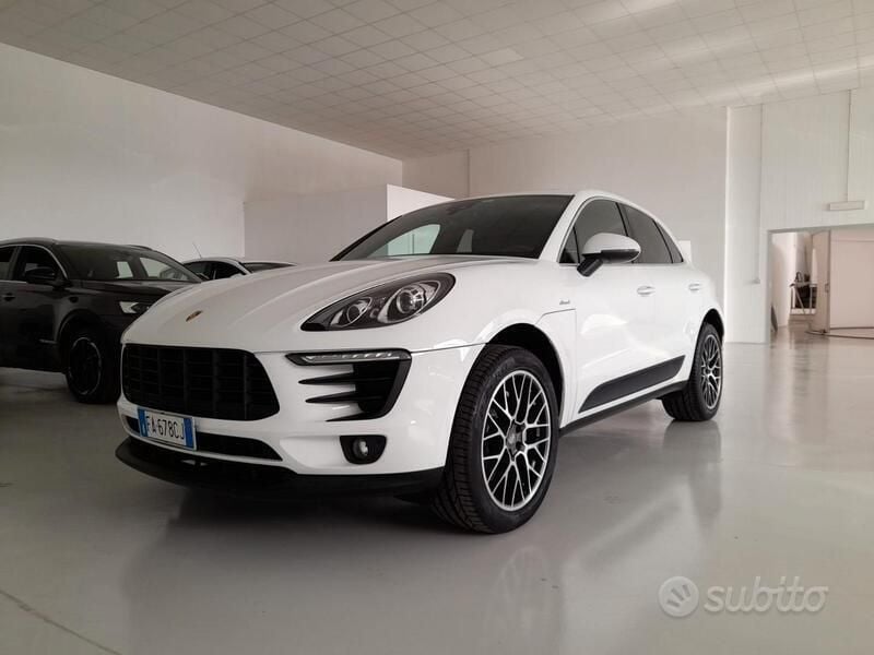 Usata Porsche Macan 250 CV (183 kW) 2015 Bianco SUV