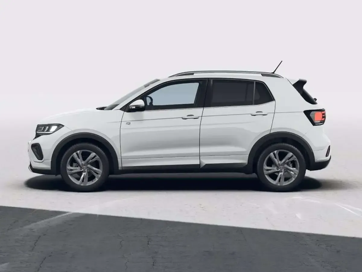 Nuova VW T-Cross R-line 116 CV (85 kW) 2025 Pure white SUV