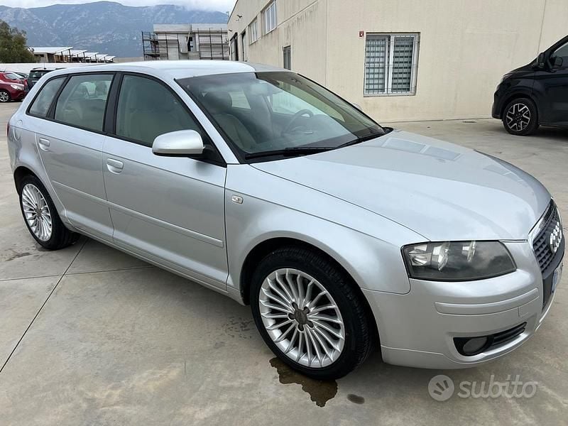 Usata Audi A3 169 CV (124 kW) 2007 Grigio Utilitaria