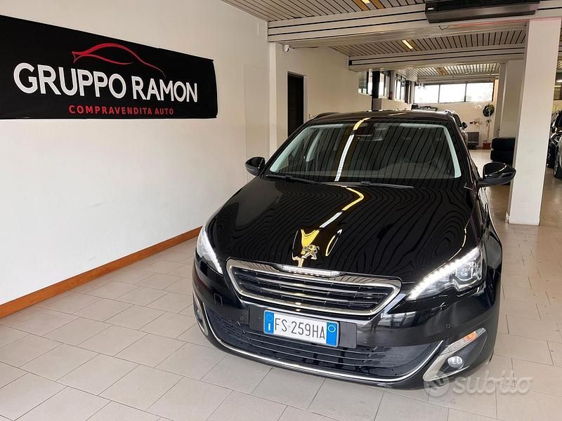 Usata Peugeot 308 GT-line 177 CV (130 kW) 2018 Nero Station wagon
