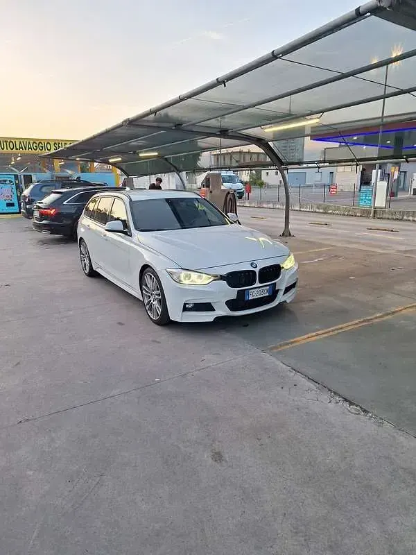 Usata BMW 318 M Sport 150 CV (110 kW) 2013 Bianco Station wagon