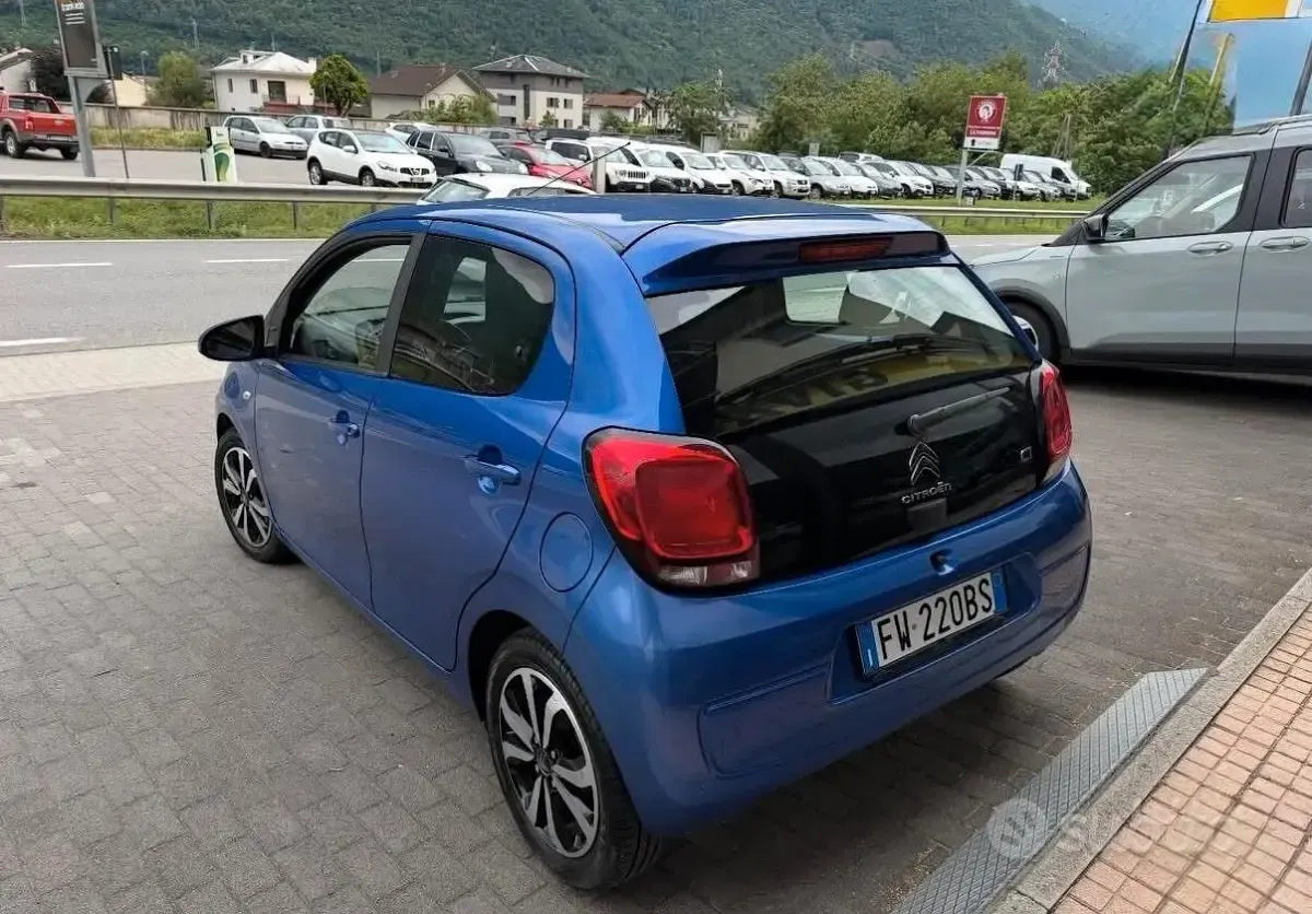 Usata Citroën C1 72 CV (52 kW) 2019 Blu/azzurro Utilitaria