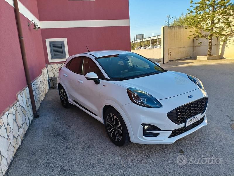 Usata Ford Puma ST-Line 125 CV (91 kW) 2021 Bianco Berlina