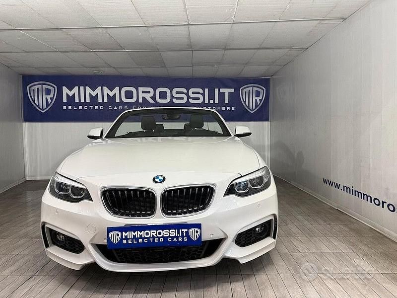 Usata BMW 220 M Sport 190 CV (139 kW) 2019 Bianco Cabrio