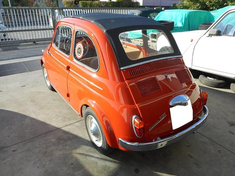 Usata Fiat 500 17 CV (12 kW) 1958 Arancione Utilitaria