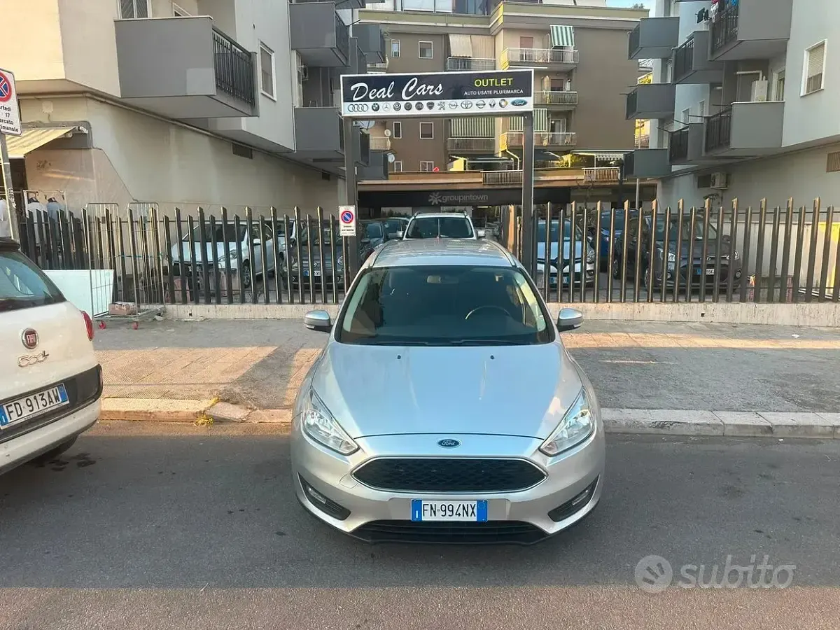 Usata Ford Focus Titanium 120 CV (88 kW) 2018 Grigio Station wagon