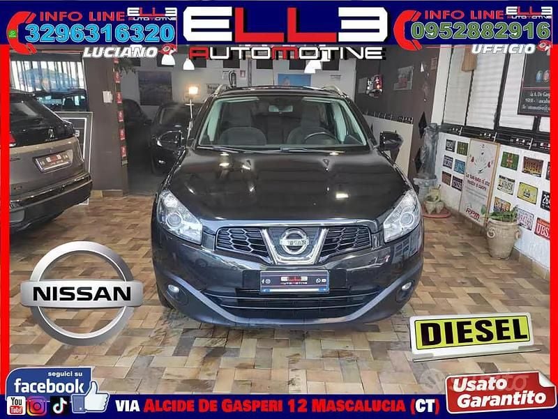 Usata Nissan Qashqai 110 CV (80 kW) 2010 Nero SUV